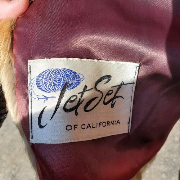 Vintage Artic Fur Jet Set of California Luxe french Rabbit Fur coat  ~ Medium - Picture 8 of 10